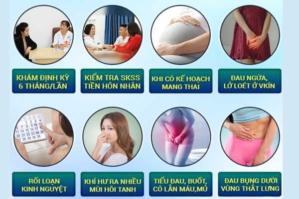 Thời điểm thích hợp để khám bệnh phụ khoa