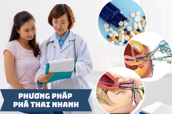 Tổng hợp những cách phá thai nhanh chóng và an toàn