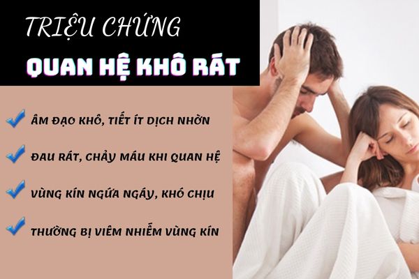 Dấu hiệu nhận biết quan hệ khô rát