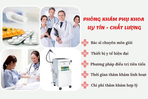 Phòng khám phụ khoa điều trị viêm cổ tử cung uy tín, chất lượng